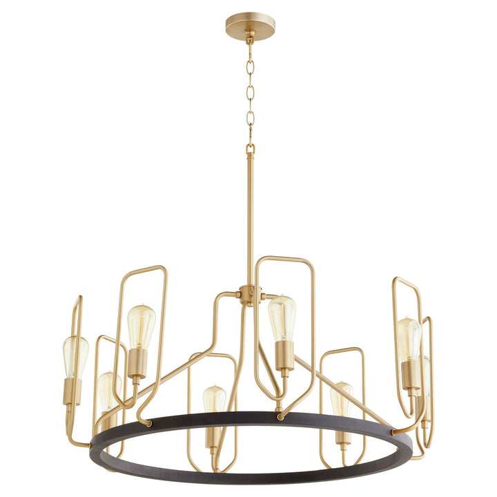 Quorum Eight Light Chandelier