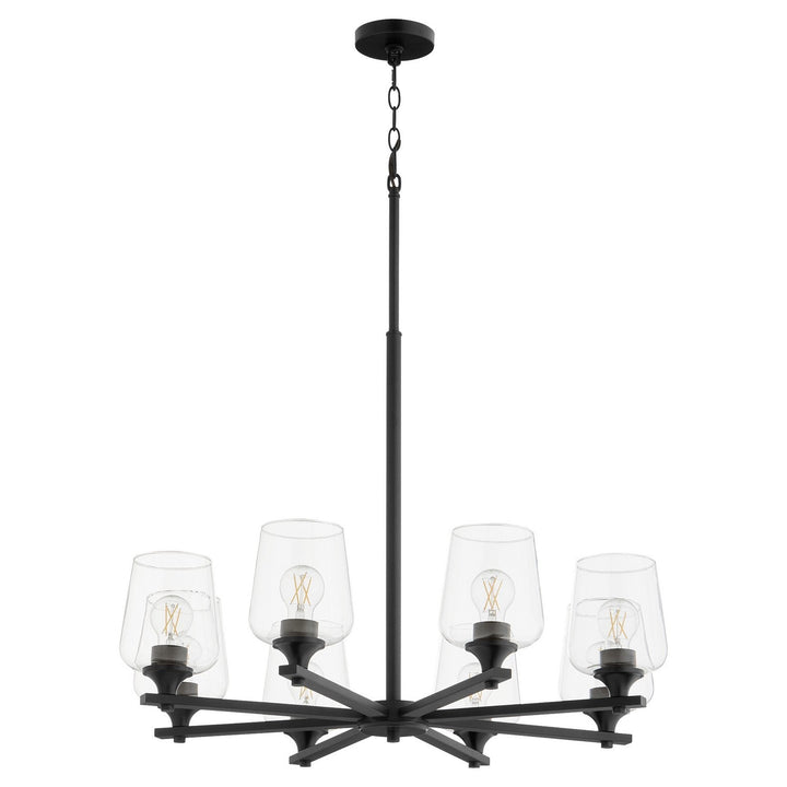 Quorum Eight Light Chandelier