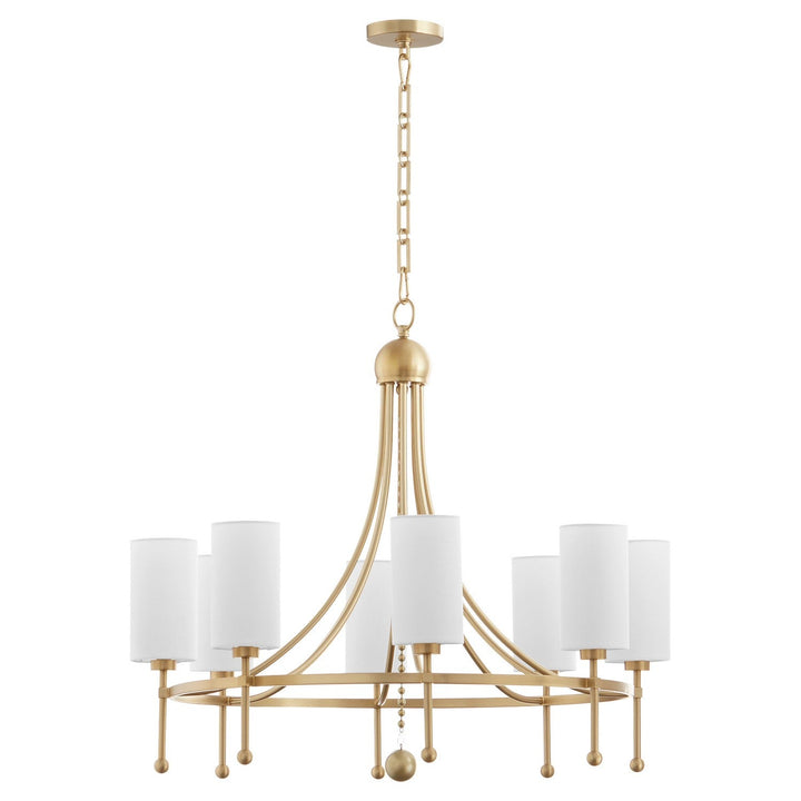 Quorum Eight Light Chandelier