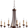 Quorum Eight Light Chandelier
