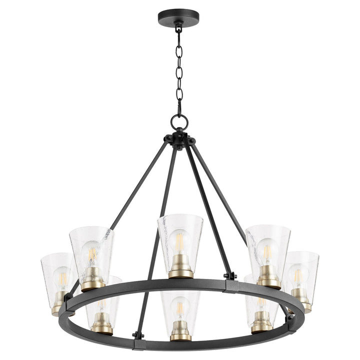 Quorum Eight Light Chandelier