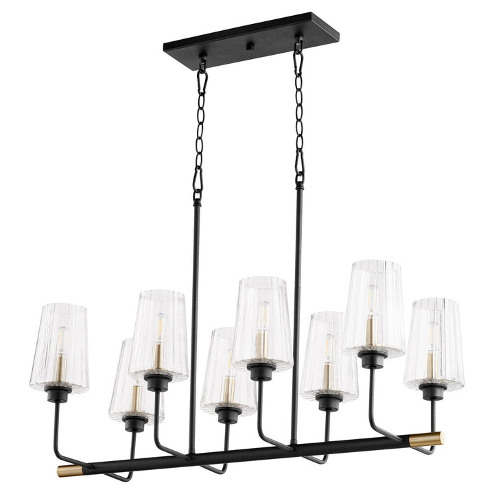 Quorum Eight Light Chandelier