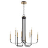Quorum Eight Light Chandelier