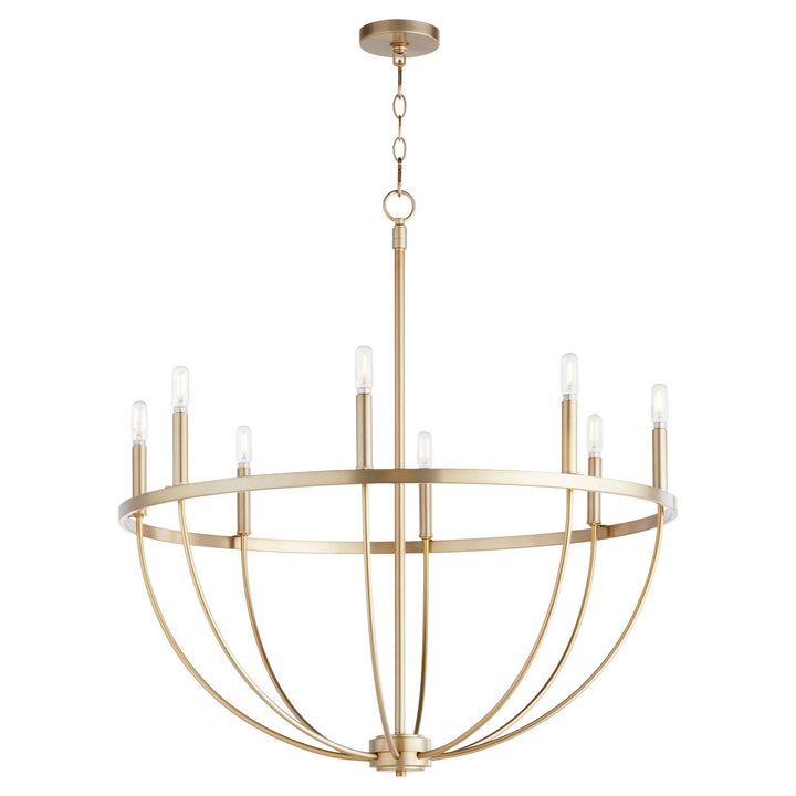 Quorum Eight Light Chandelier