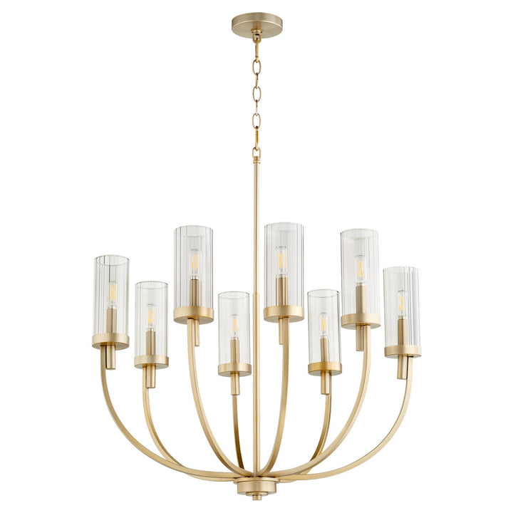 Quorum Eight Light Chandelier