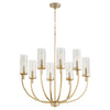 Quorum Eight Light Chandelier