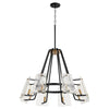 Quorum Eight Light Chandelier