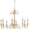 Quorum Eight Light Chandelier