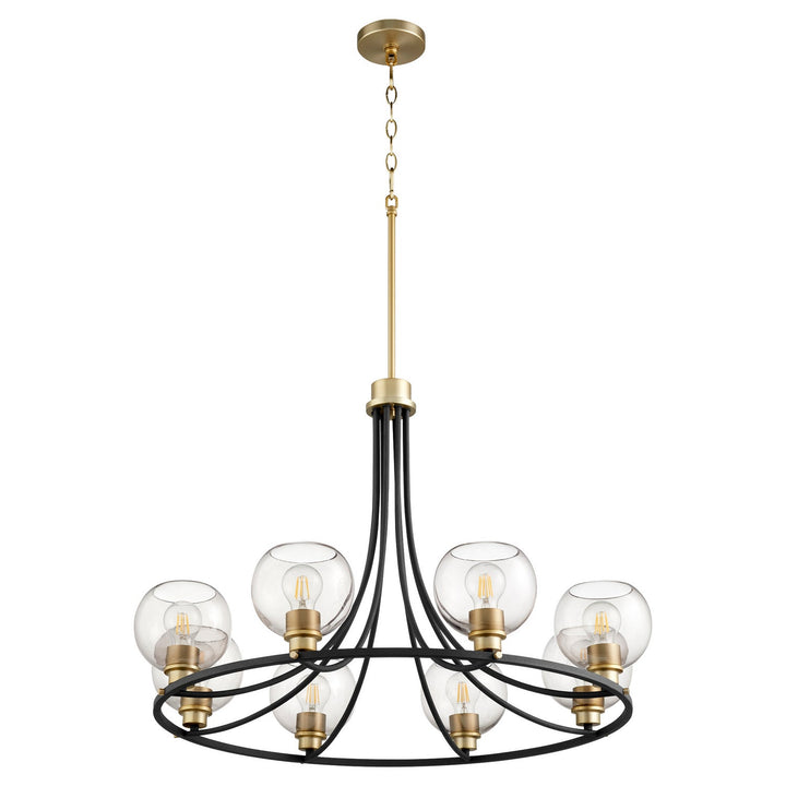 Quorum Eight Light Chandelier