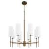 Quorum Eight Light Chandelier