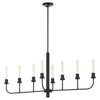 Quorum Eight Light Linear Chandelier