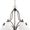 Quorum Five Light Chandelier