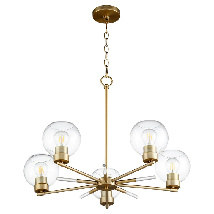 Quorum Five Light Chandelier