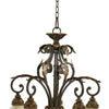 Quorum Five Light Chandelier
