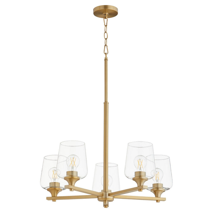 Quorum Five Light Chandelier