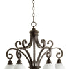 Quorum Five Light Chandelier