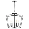 Quorum Five Light Dual Mount