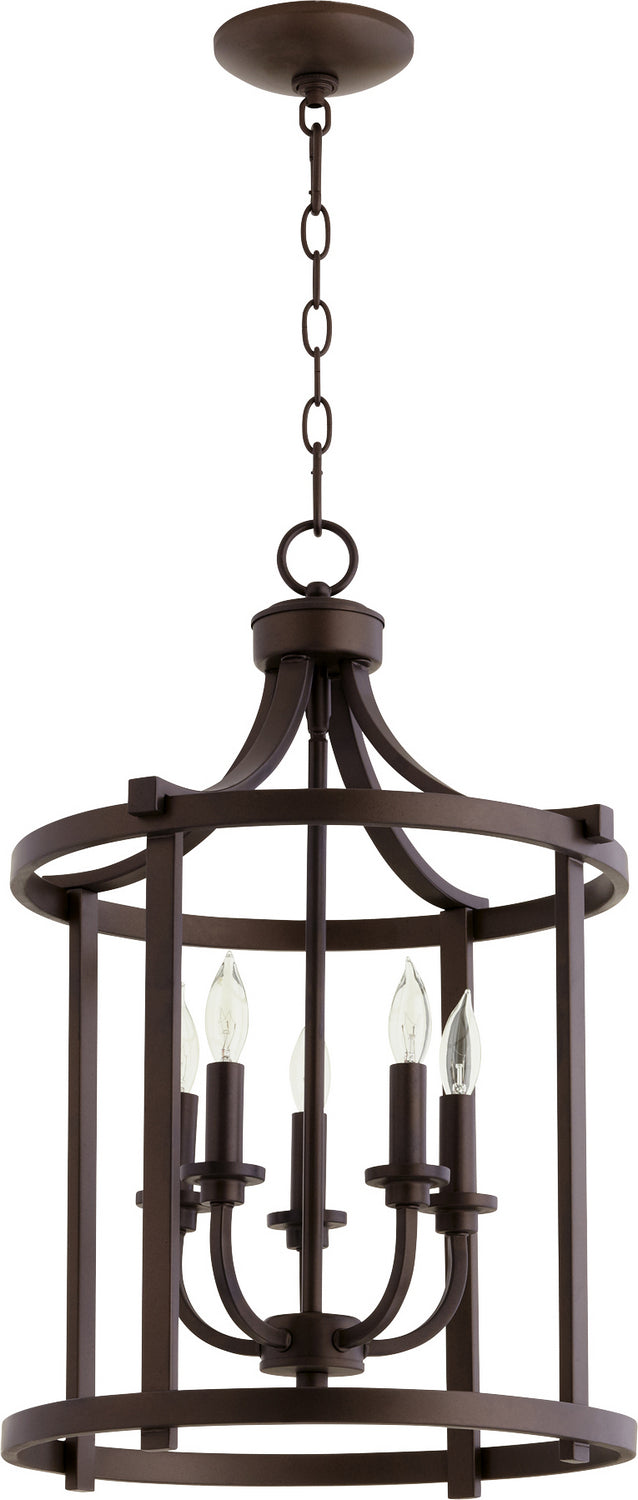 Quorum Five Light Entry Pendant