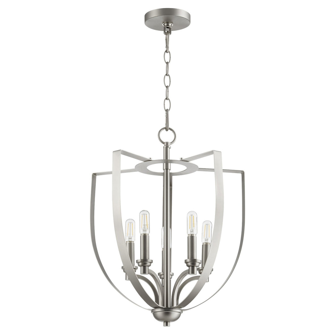 Quorum Five Light Entry Pendant