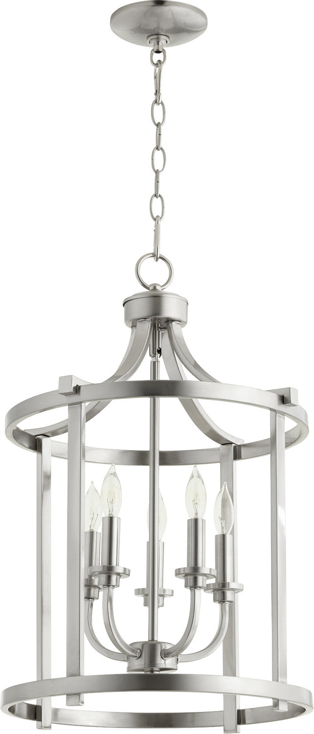 Quorum Five Light Entry Pendant