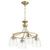 Quorum Four Light Chandelier
