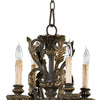 Quorum Four Light Chandelier