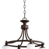 Quorum Four Light Chandelier