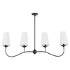 Quorum Four Light Chandelier
