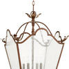 Quorum Four Light Entry Pendant