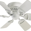 Quorum Medallion 30" Indoor Flushmount Pull Chain Ceiling Fan