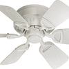 Quorum Medallion 30" Indoor/Outdoor Flushmount Pull Chain Patio Fan