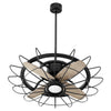 Quorum Mira 30" Indoor/Outdoor 18W LED DC Ceiling Fan with Wall Control