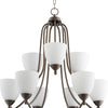 Quorum Nine Light Chandelier