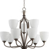 Quorum Nine Light Chandelier