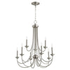 Quorum Nine Light Chandelier