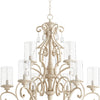 Quorum Nine Light Chandelier