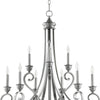 Quorum Nine Light Chandelier