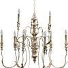 Quorum Nine Light Chandelier