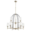 Quorum Nine Light Chandelier