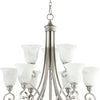 Quorum Nine Light Chandelier