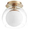 Quorum One Light Ceiling Mount