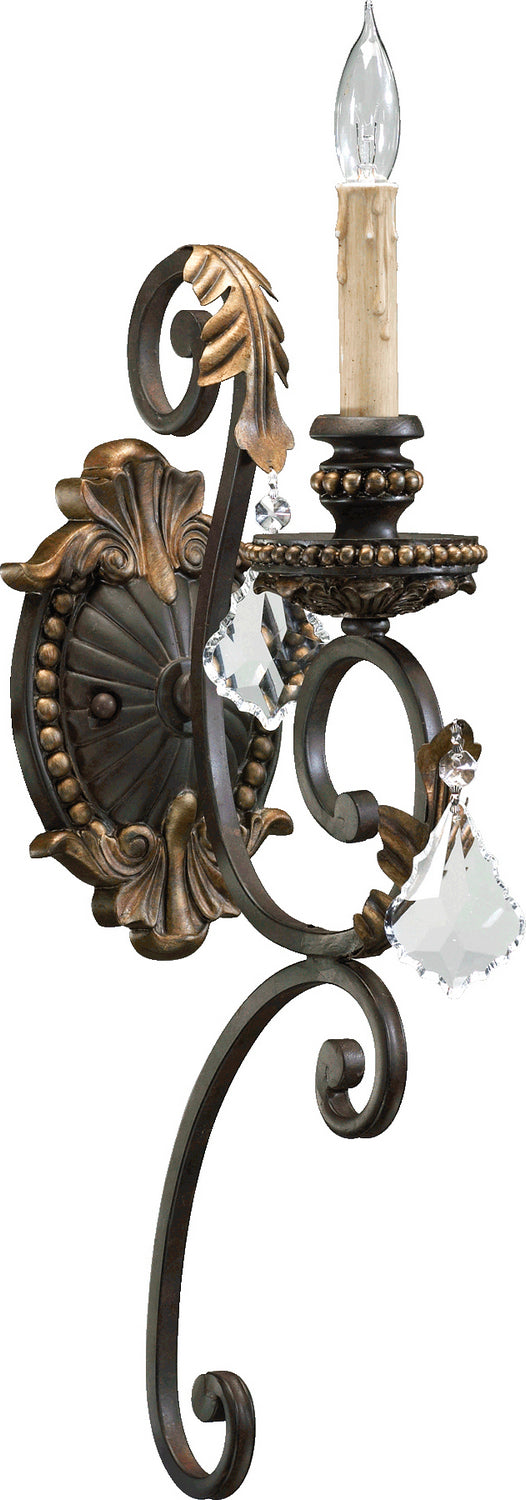 Quorum One Light Wall Mount