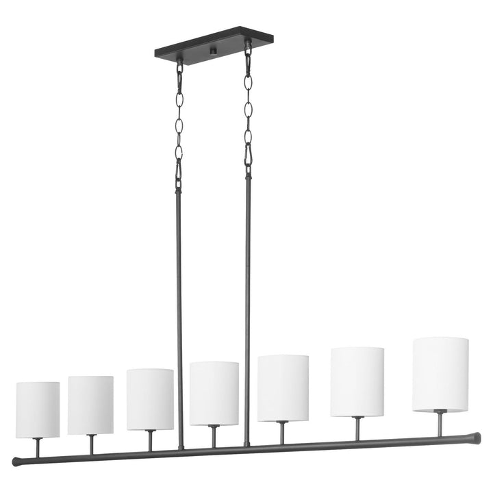 Quorum Seven Light Linear Chandelier