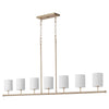 Quorum Seven Light Linear Chandelier