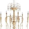 Quorum Six Light Chandelier