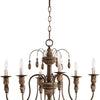 Quorum Six Light Chandelier