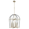 Quorum Six Light Entry Pendant