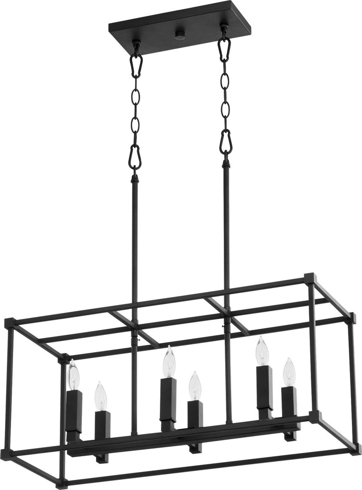 Quorum Six Light Linear Pendant