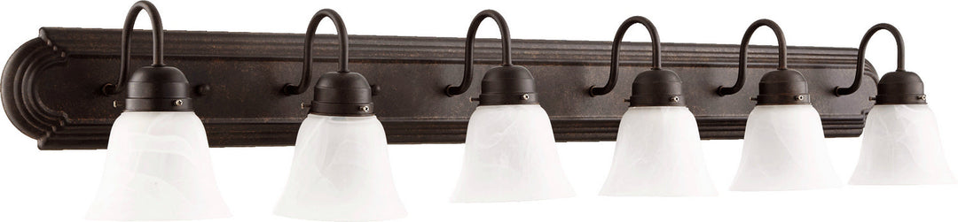 Quorum Six Light Vanity