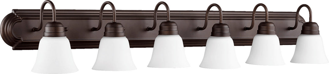 Quorum Six Light Vanity